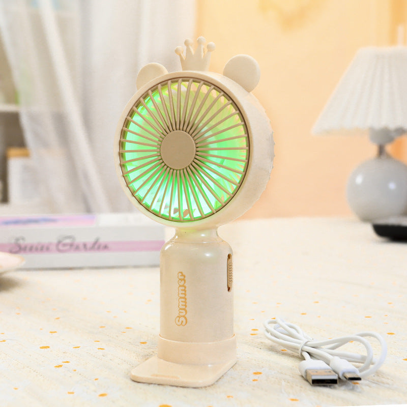 Women Portable Mini USB Fan Bowlift