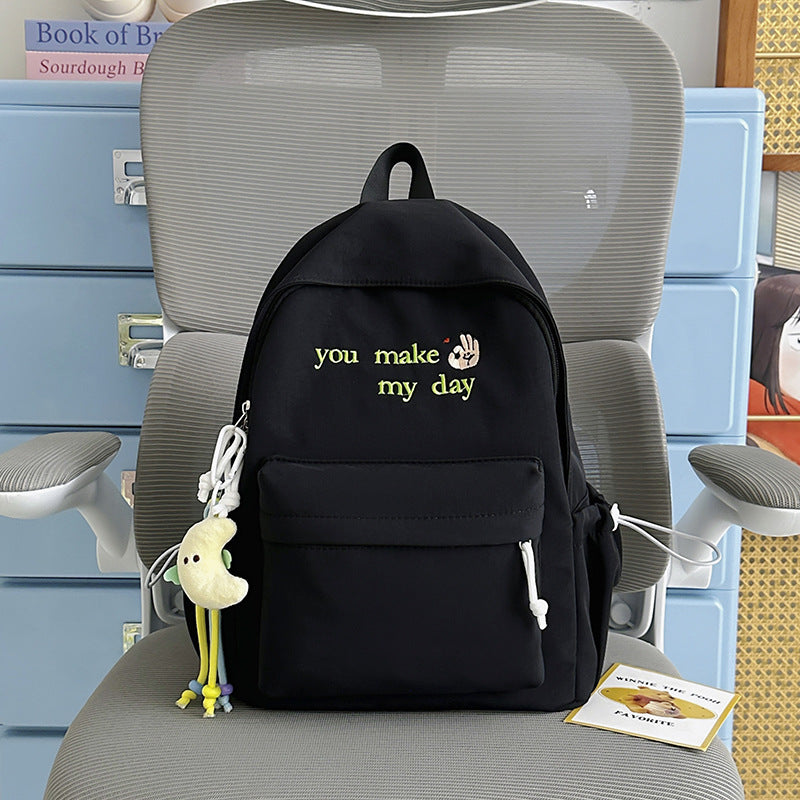 Cute Cartoon-Themed Lightweight School Backpack