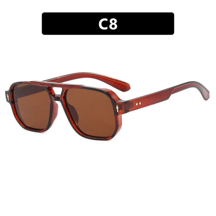 Women's trendy square sunglasses with luxurious details Bowlift