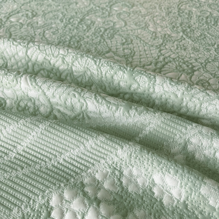 Ruffled Embellished Bedspread Set