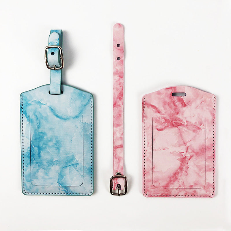 Marble Pattern Luggage Tag Bowlift