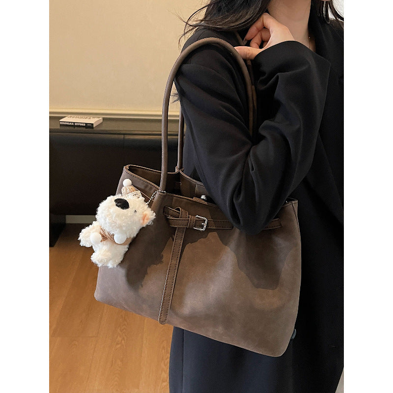 Premium Soft Leather Tote Bag Bowlift
