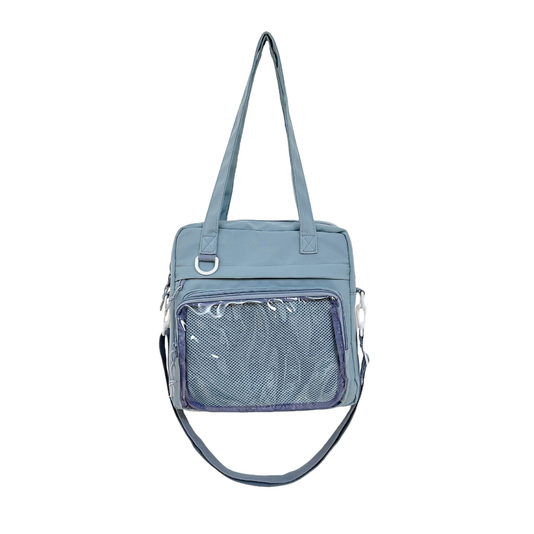 Practical Tote Bag with Transparent Viewing Window Bowlift