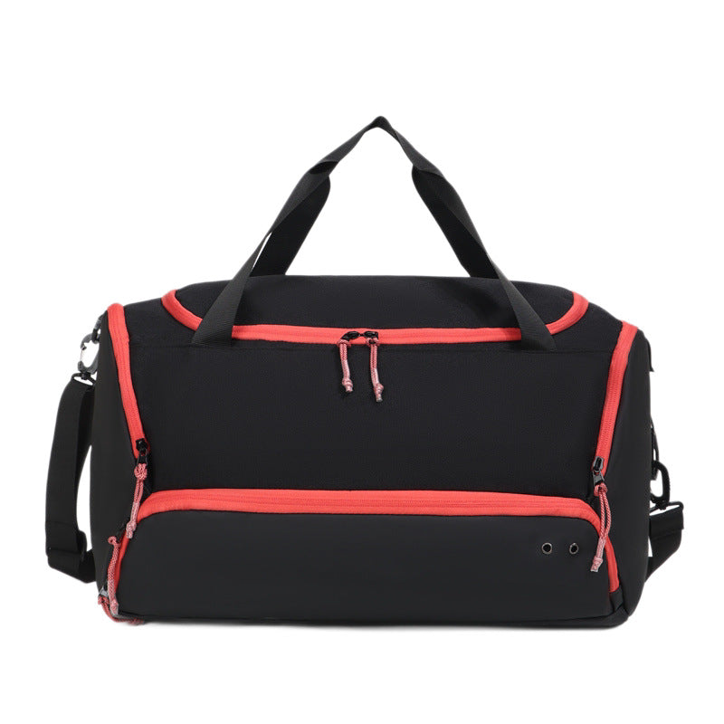 Sport bag with optimal interior and adjustable shoulder strap Bowlift