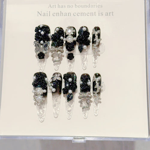 Decorative Acrylic Nail Set