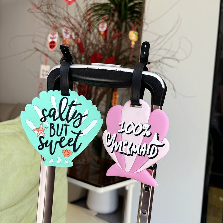 Novelty Shell-Shaped Luggage Tag Bowlift