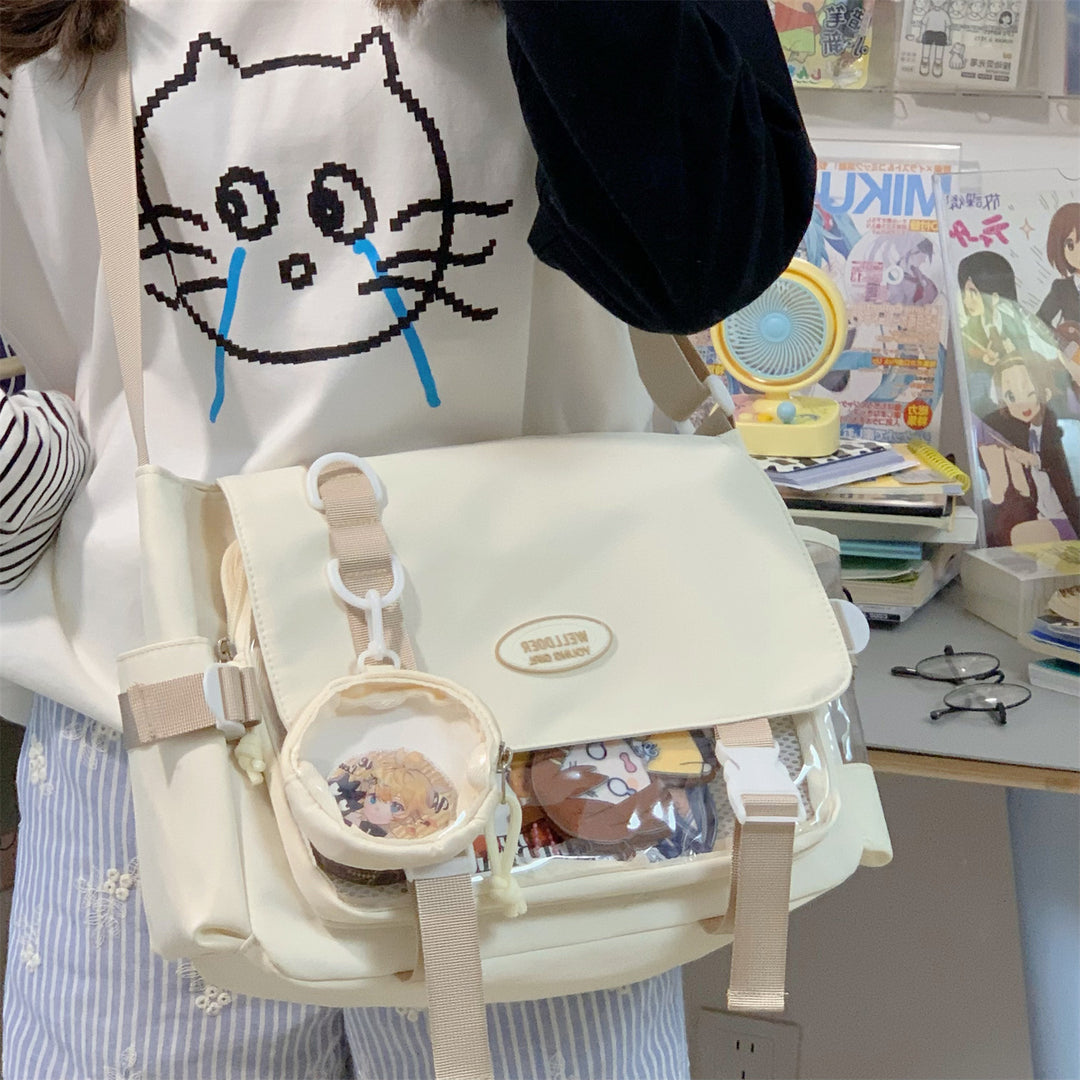Casual Messenger Bag School Backpack
