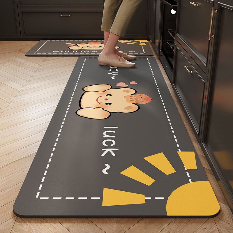 Fun and Colorful Kitchen Mat