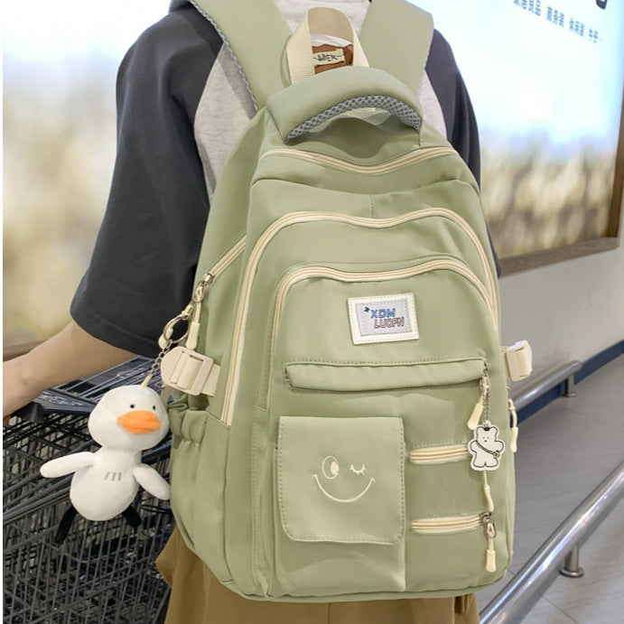 Multi-Pocket Casual Backpack Bowlift