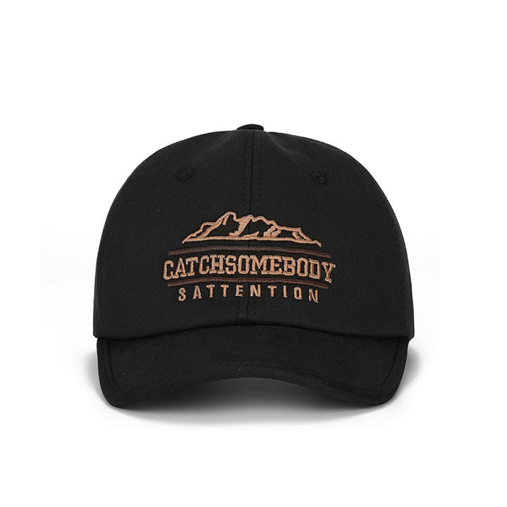 Women’s Sporty Leather Baseball Cap Bowlift