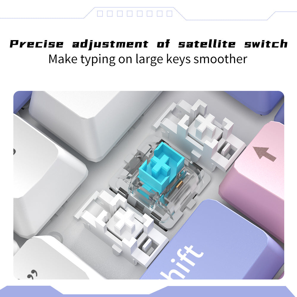 Mechanical Gaming Keyboard Bowlift