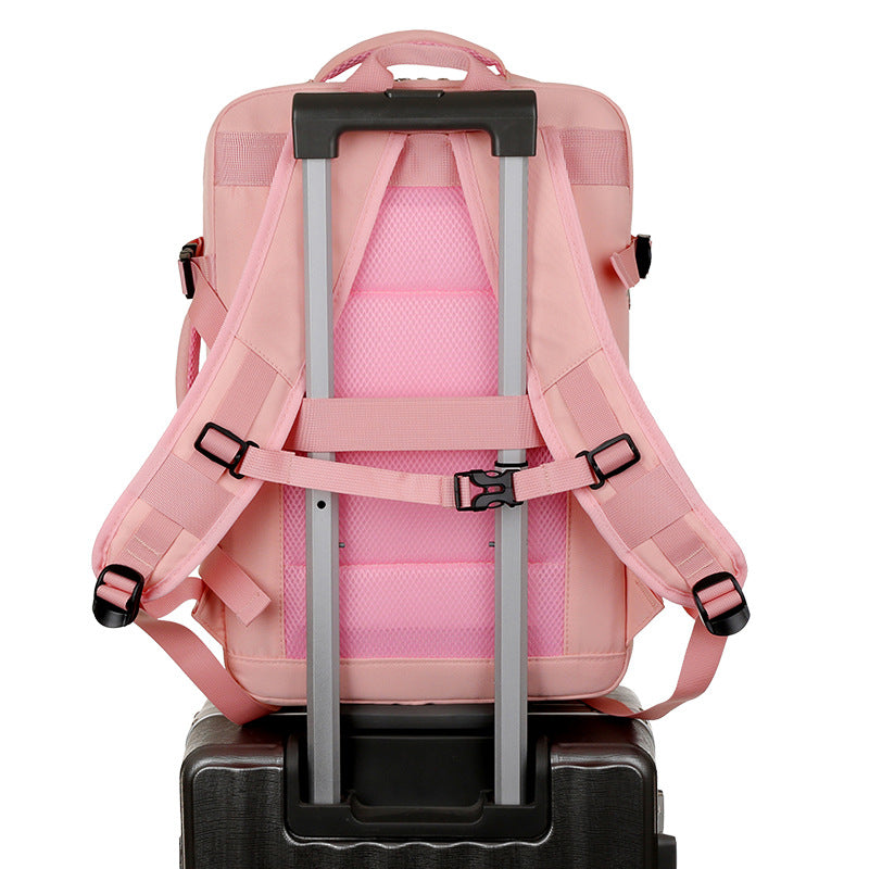 Multifunctional backpack with 180-degree opening and intelligent compartment system Bowlift