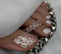Floral Nail Design Enhancements Bowlift