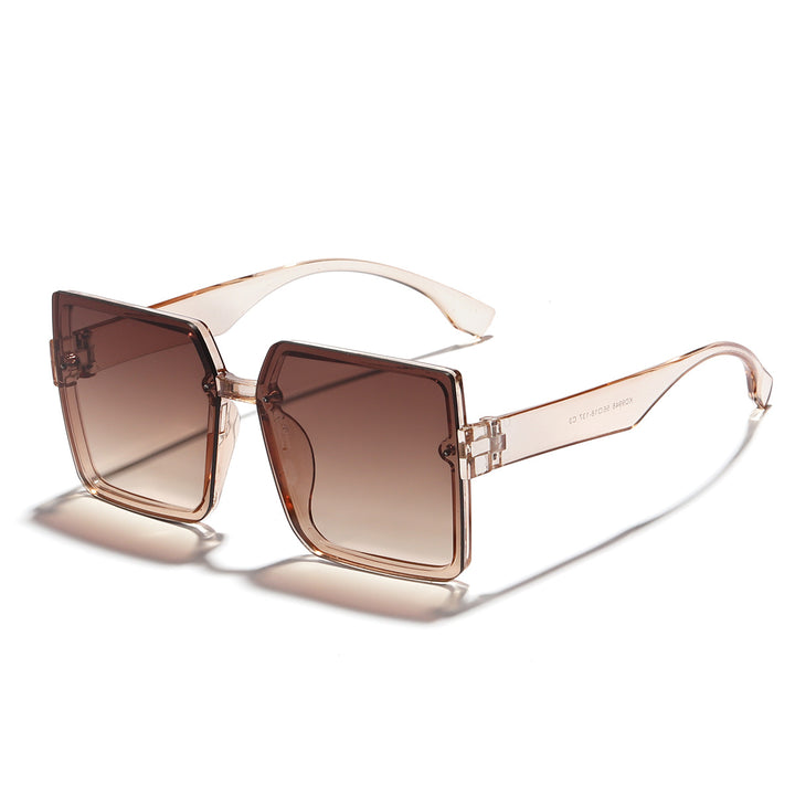 Women's square sunglasses with retro-inspired design and soft lenses Bowlift