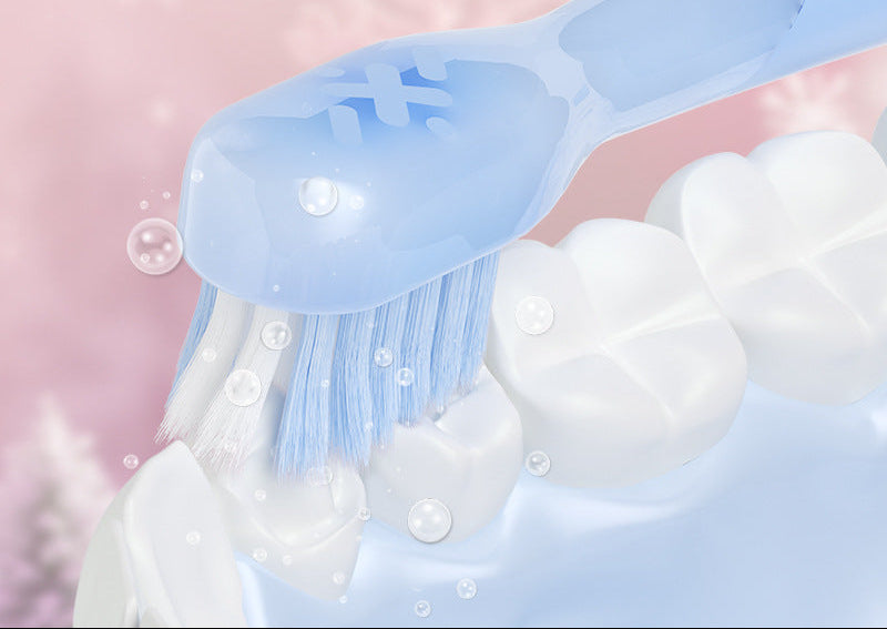 Electric Bear-Themed Toothbrush Bowlift