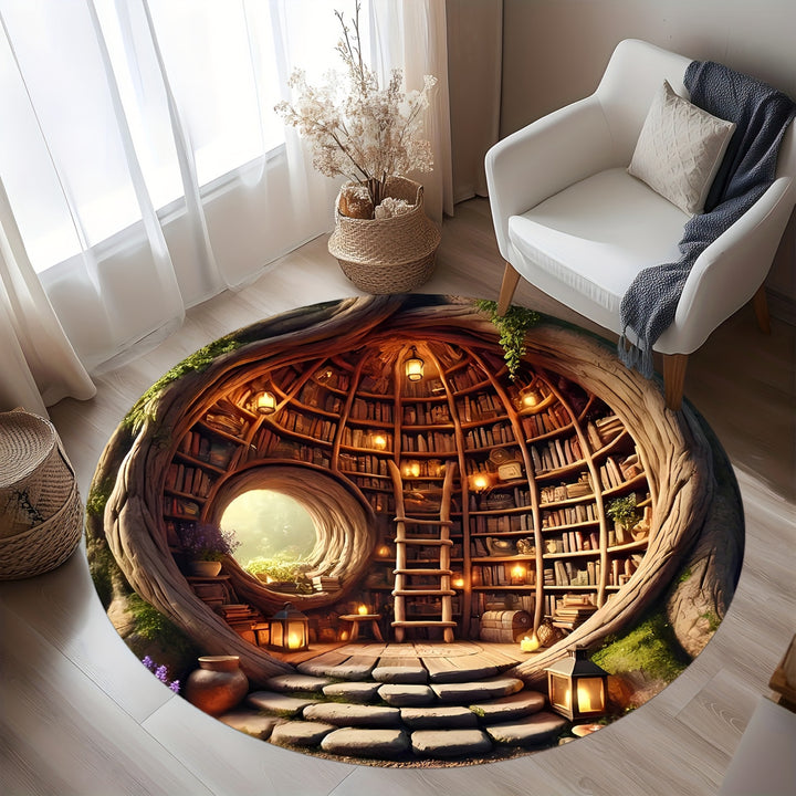 Cosmic Theme Area Rug Bowlift