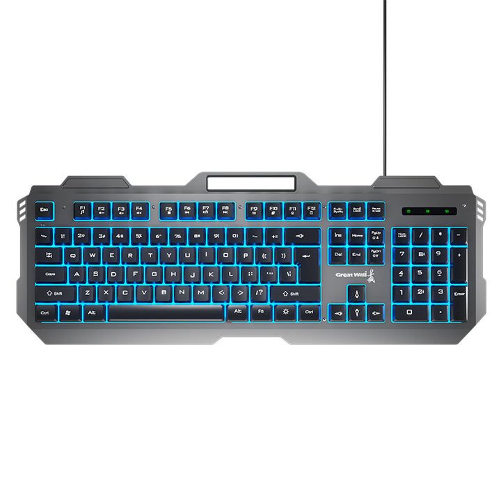 High-Precision Gaming Keyboard and Mouse Set Bowlift