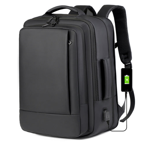 Multi-Compartment Travel Backpack Bowlift