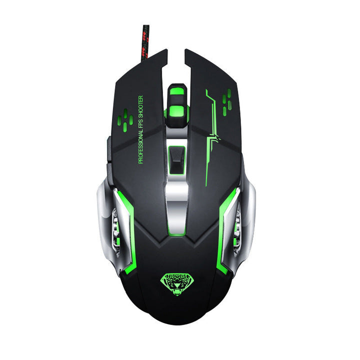 Ergonomic RGB Gaming Mouse Bowlift
