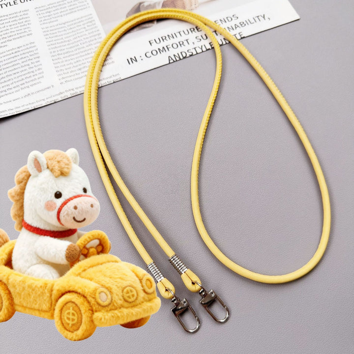 Durable Leather Double Strap Lanyard Bowlift