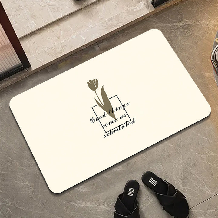 Inspirational Phrase Door Mat Bowlift