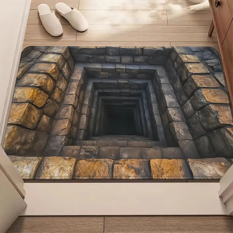 3D Illusion Welcome Mat Bowlift
