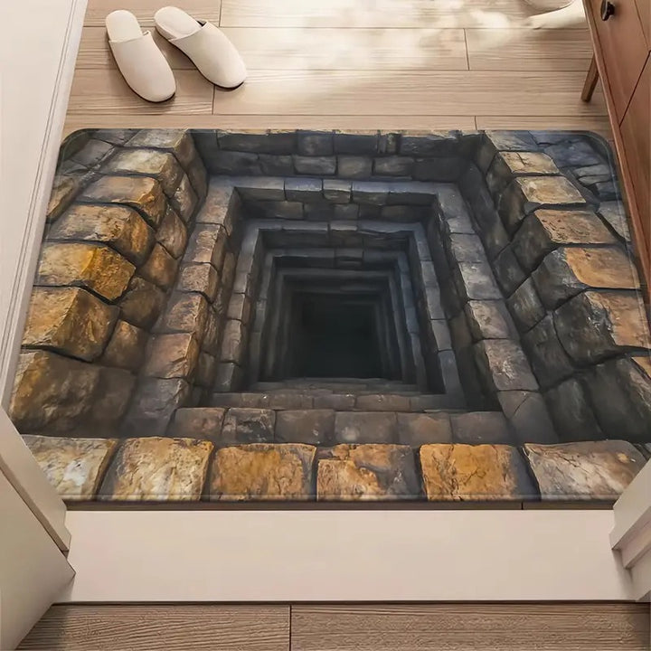 3D Illusion Welcome Mat Bowlift