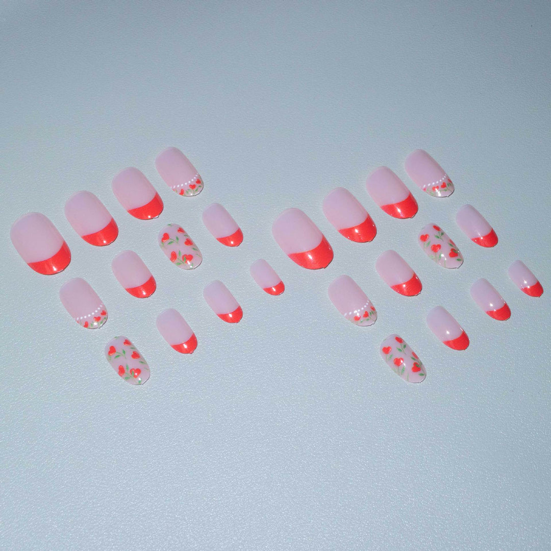 Romantic Floral Nail Art Kit