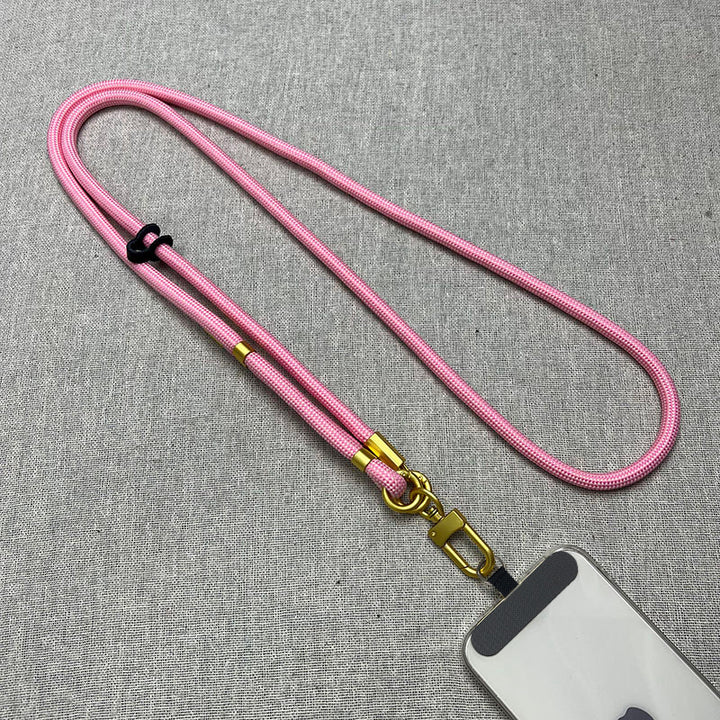 Elegant Braided Phone Lanyard Bowlift
