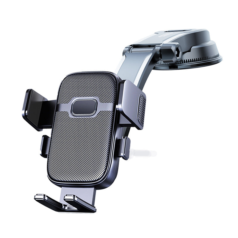 Gravity air vent phone mount with automatic clamp and Qi-compatible wireless charging pad Bowlift