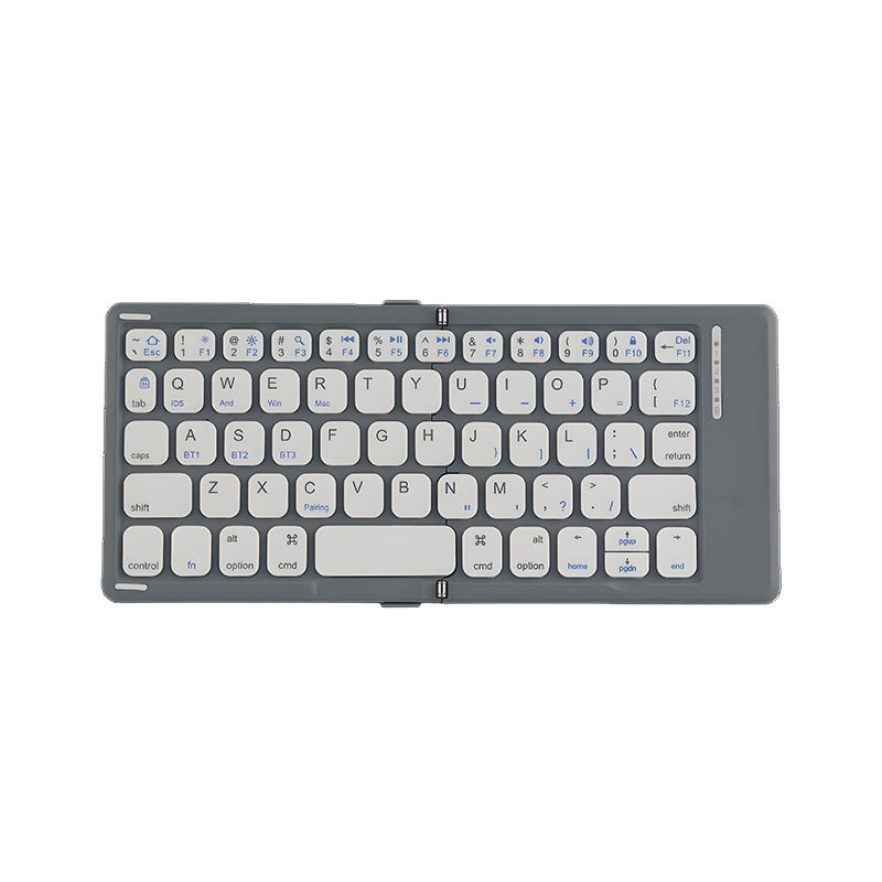 Folding Bluetooth Keyboard with Touchpad Bowlift