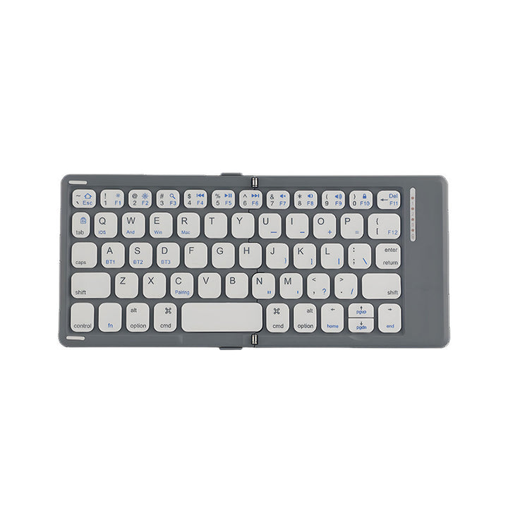 Folding Bluetooth Keyboard with Touchpad Bowlift