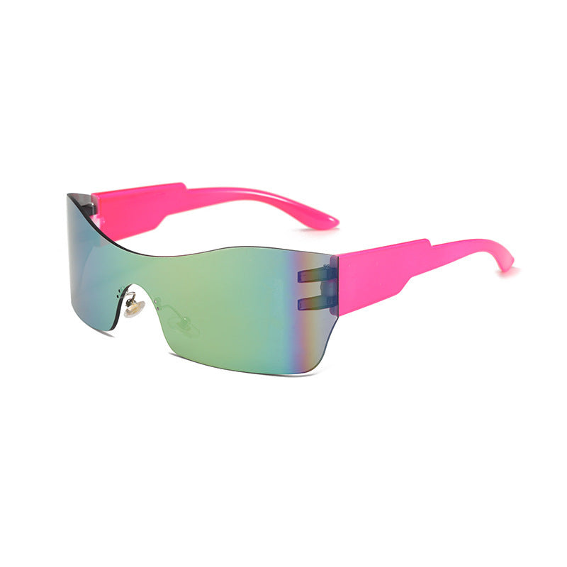 Women's sporty racing sunglasses with innovative breathable frame Bowlift
