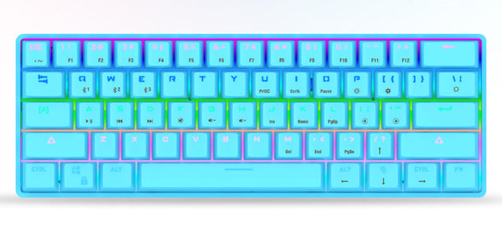 RGB Mechanical Gaming Keyboard with Customizable Backlit Effects Bowlift