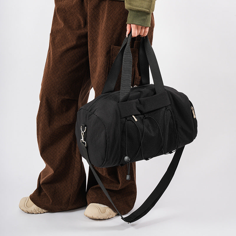 Sports gym bag with innovative compartment design Bowlift