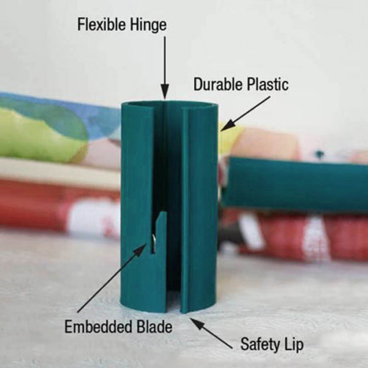 Compact Cylindrical Safety Cutter Tool