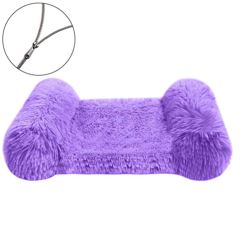 Plush Comfort Dog Bed