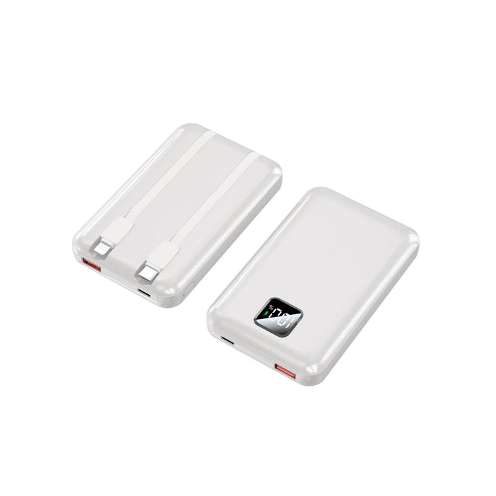 Portable power bank with integrated dual USB port and state-of-the-art LED display Bowlift