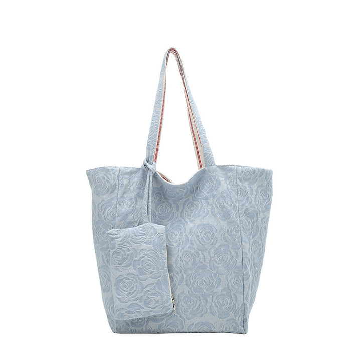 Large shopping bag with floral design Bowlift