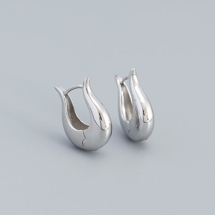 Fashionable earrings made of high-quality stainless steel Bowlift