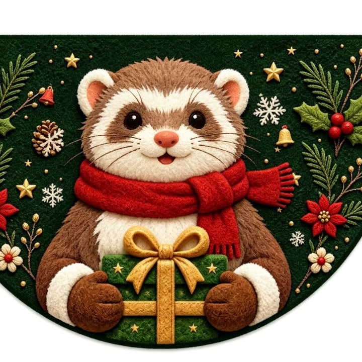 Holiday-Themed Decorative Area Mat Bowlift