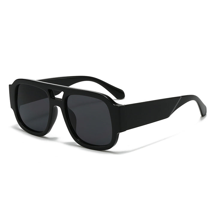 Unisex Bold Frame Retro Sunglasses Bowlift