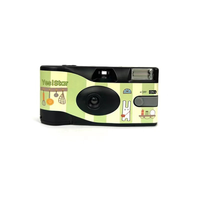 Whimsical-Themed Disposable Film Camera Bowlift