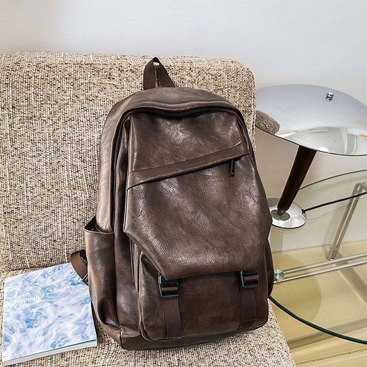 Minimalist Leather Backpack Bowlift