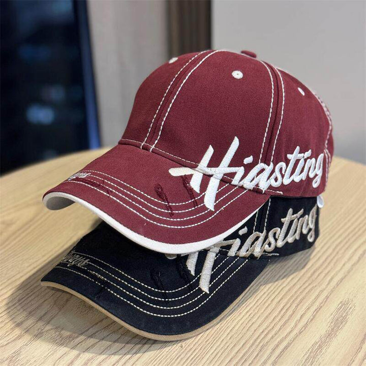 Men's Distressed Cotton Baseball Cap Bowlift 1784270668