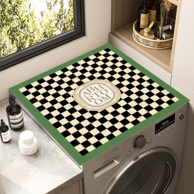 Decorative Washer and Dryer Cover Bowlift