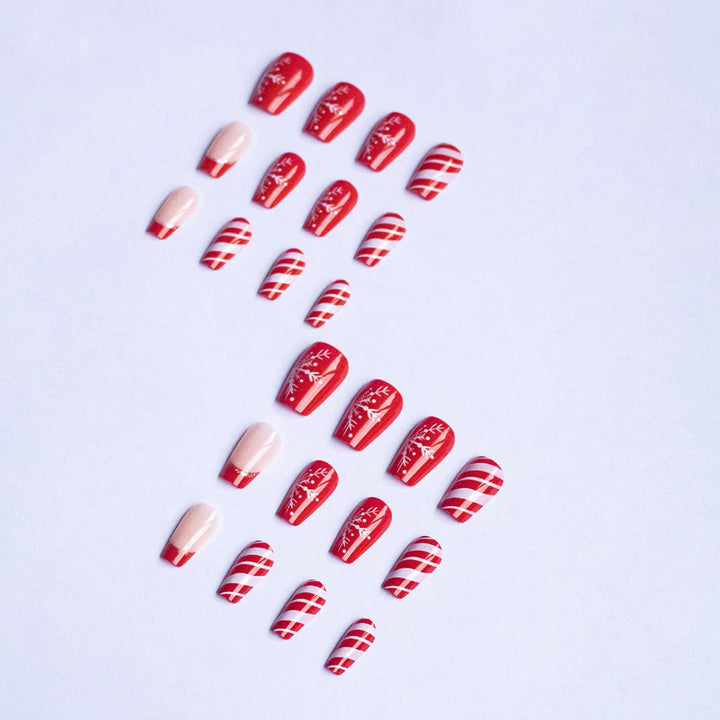 Festive Artificial Nail Creation Bowlift
