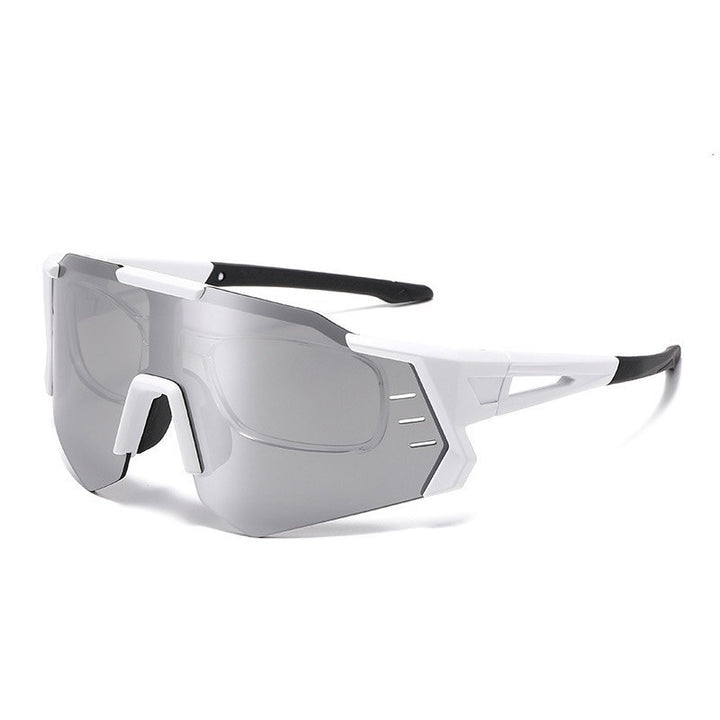 Women's Sporty Racing Sunglasses with Adjustable Nose Pad and High-Quality UV Protection Bowlift