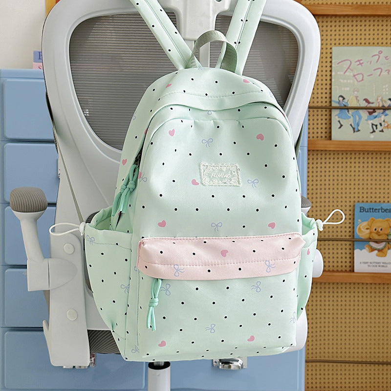 Cute Character-Printed Backpack Bowlift