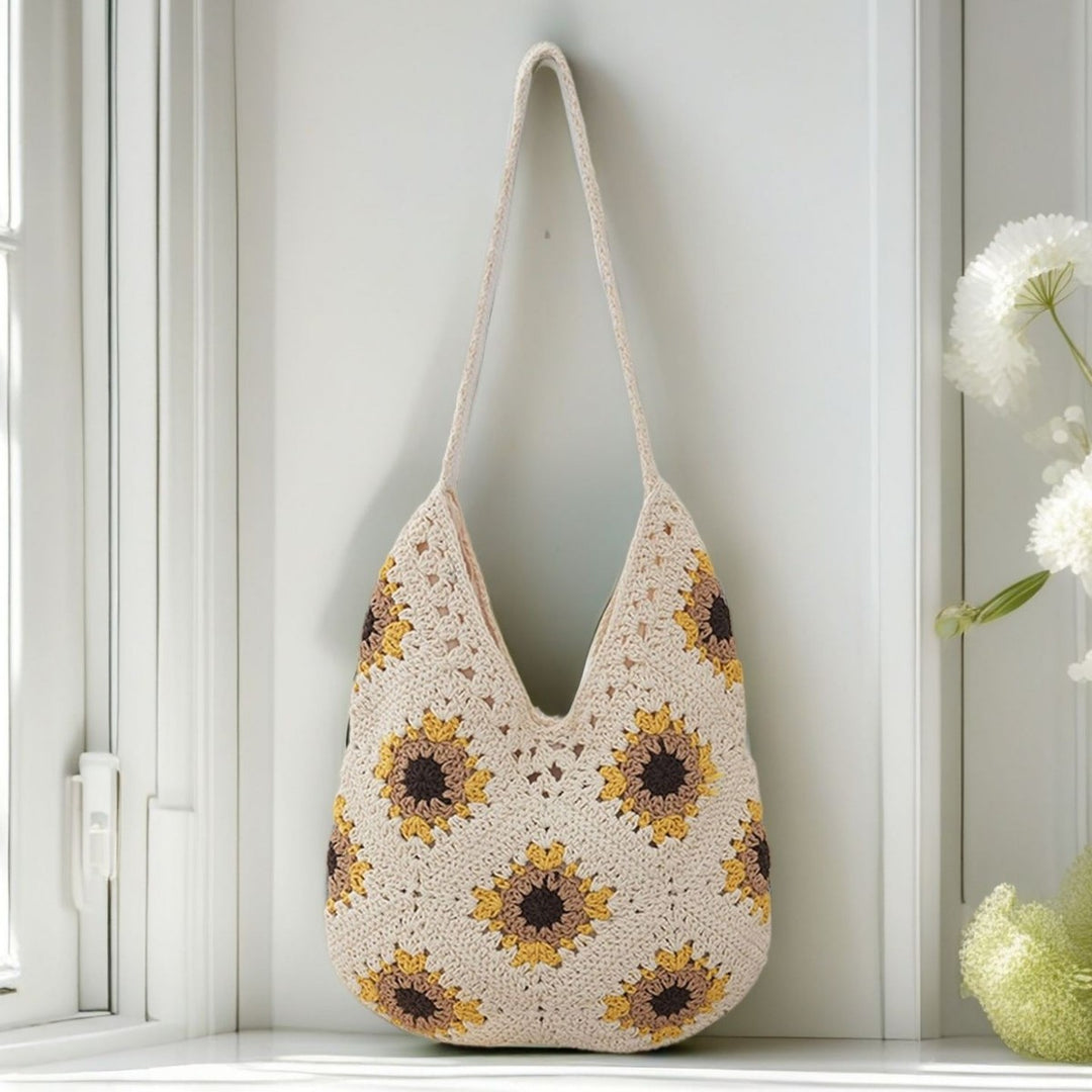 Crocheted Shoulder Bag Bowlift